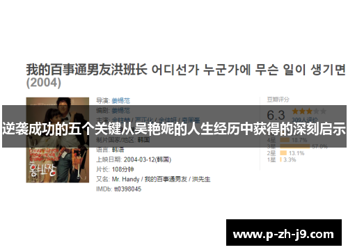 逆袭成功的五个关键从吴艳妮的人生经历中获得的深刻启示